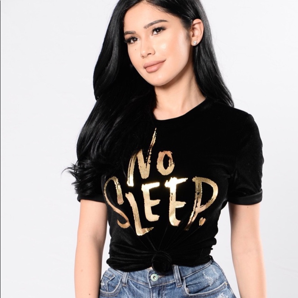 Black Velvet Tee